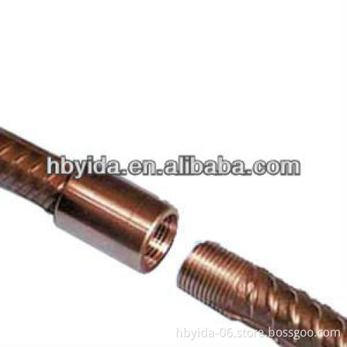 parallel thread rebar coupler 16-40mm for rebar joint